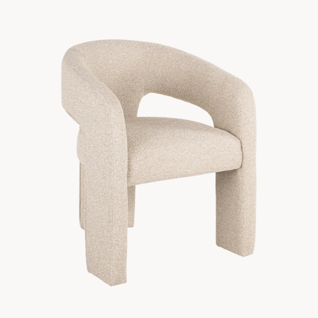 Eetkamerstoelen beige