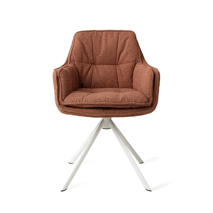 Akune Eetkamerstoel - Revolve Wit by Jesper Home