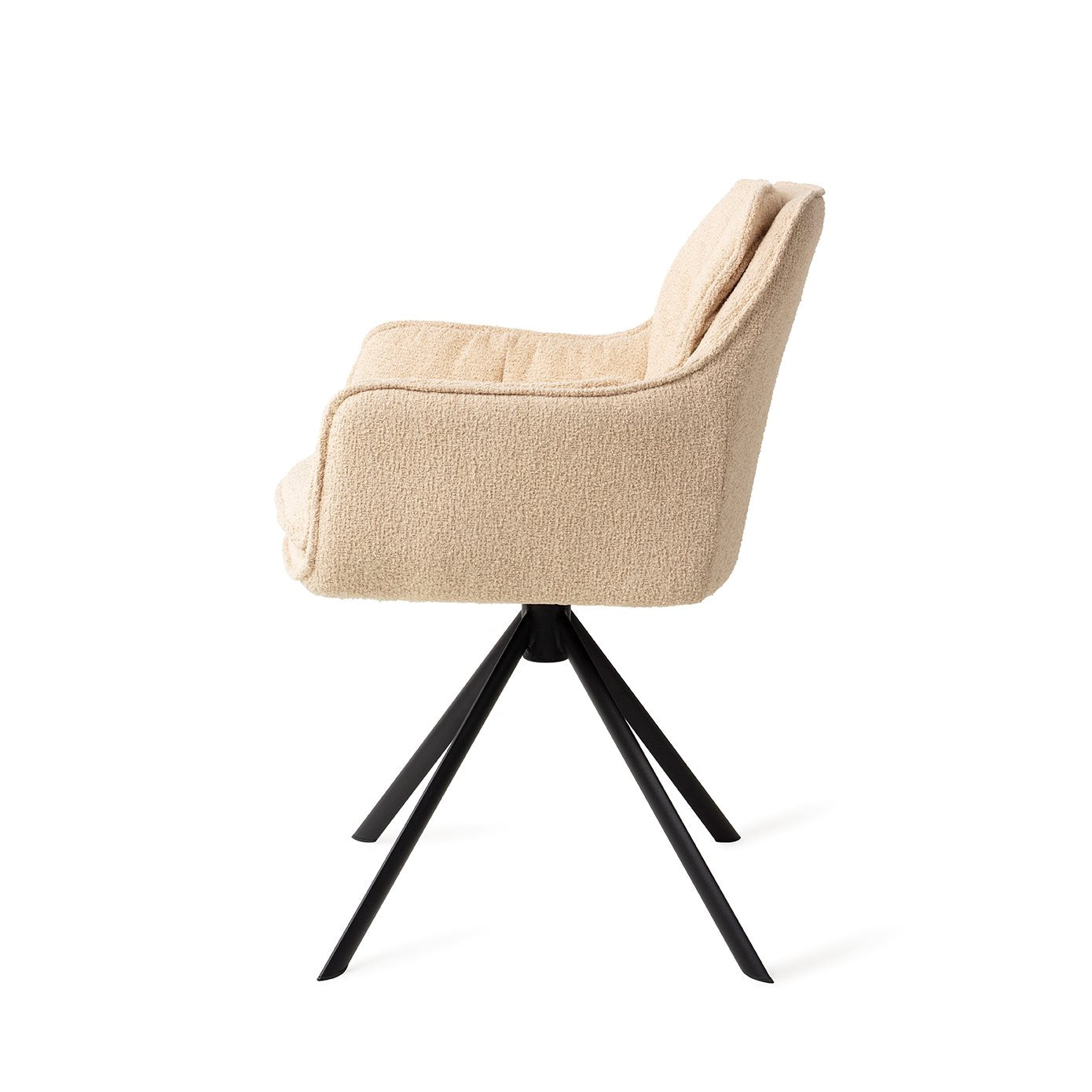 Akune Frou Frou Eetkamerstoel - Revolve Zwart - depauwwonen