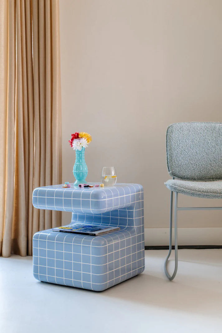 Bijzettafel Takamu Cashmere Grid