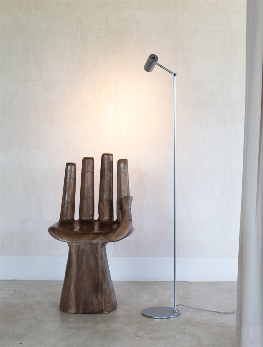 Vloerlamp Montreux, nickel finish by it's about RoMi