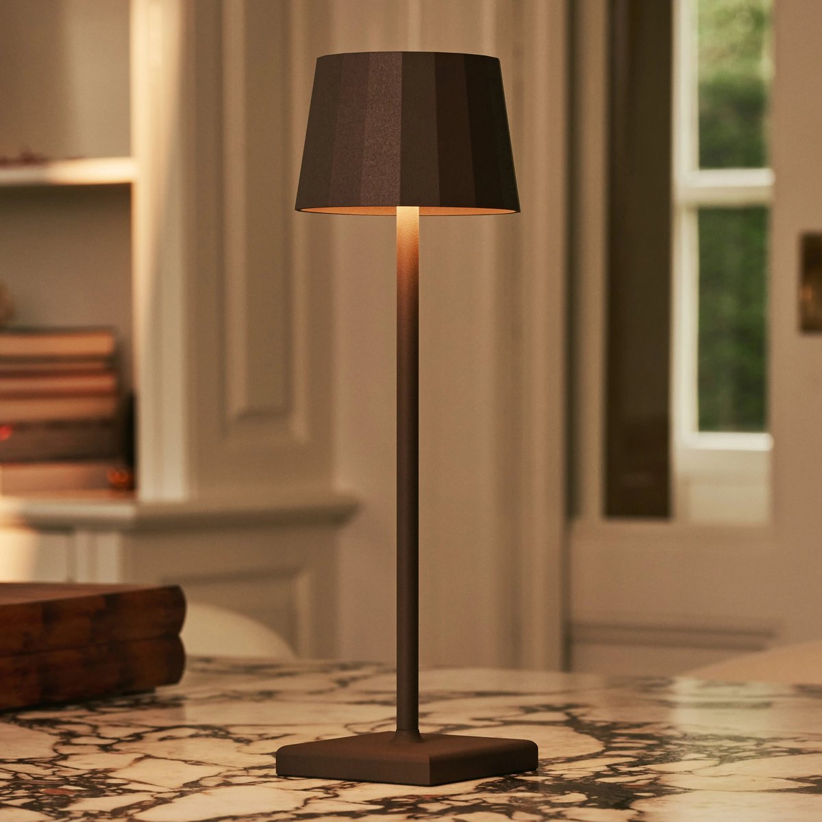 Tafellamp oplaadbaar Wouter Mocha Brown