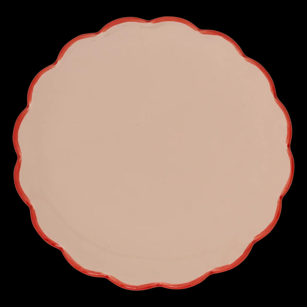 Good Morning bord Sculpted, Old Pink by Urban Nature Culture