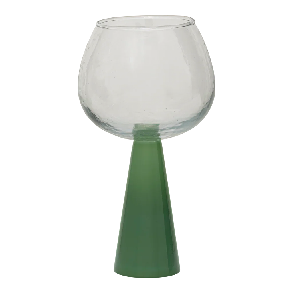 Set van 2 Spritz cocktailglazen, jadegroen, in cadeaubox. by Urban Nature Culture