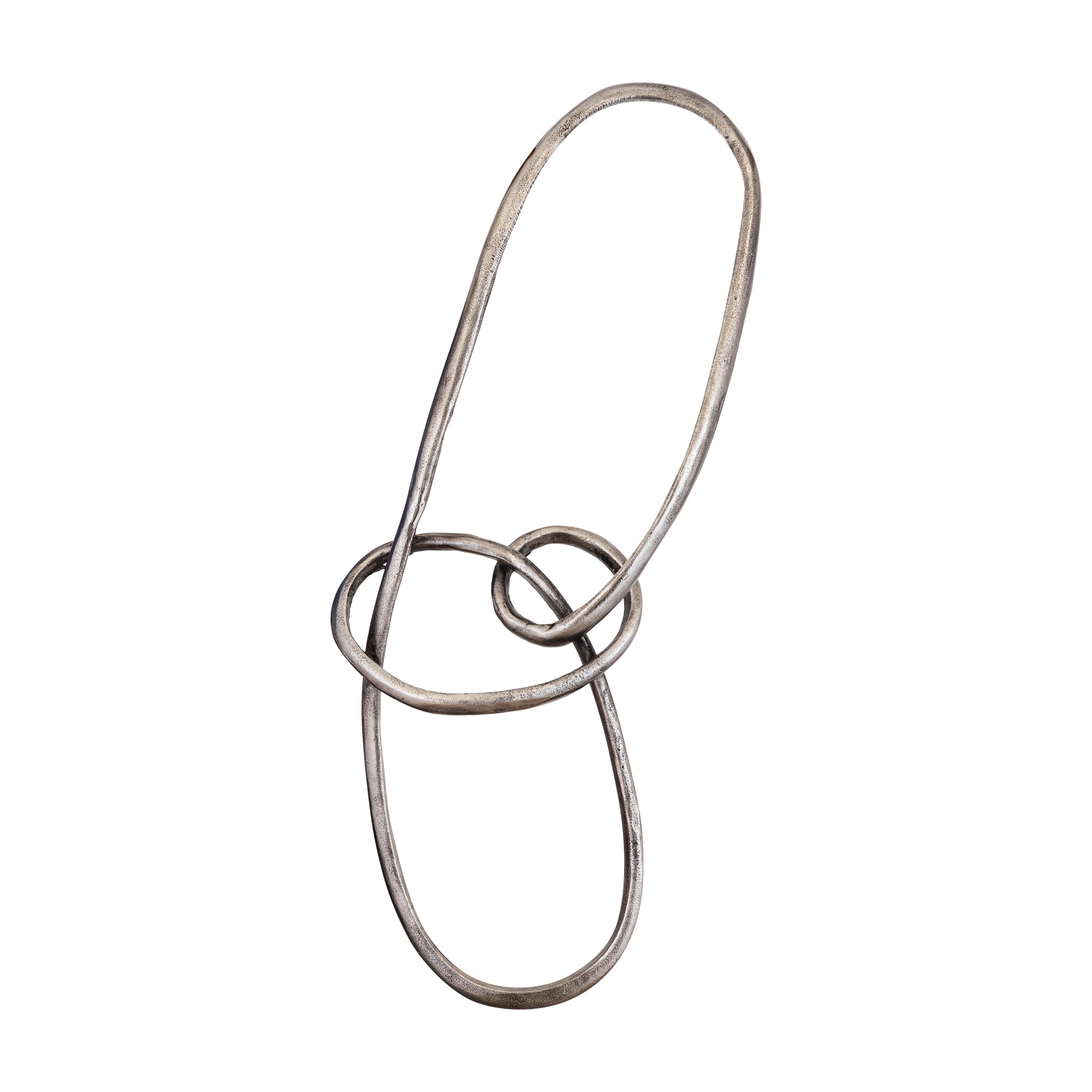 Wun Nikkel Gegoten Aluminium Knoop Wanddecoratie by PTMD