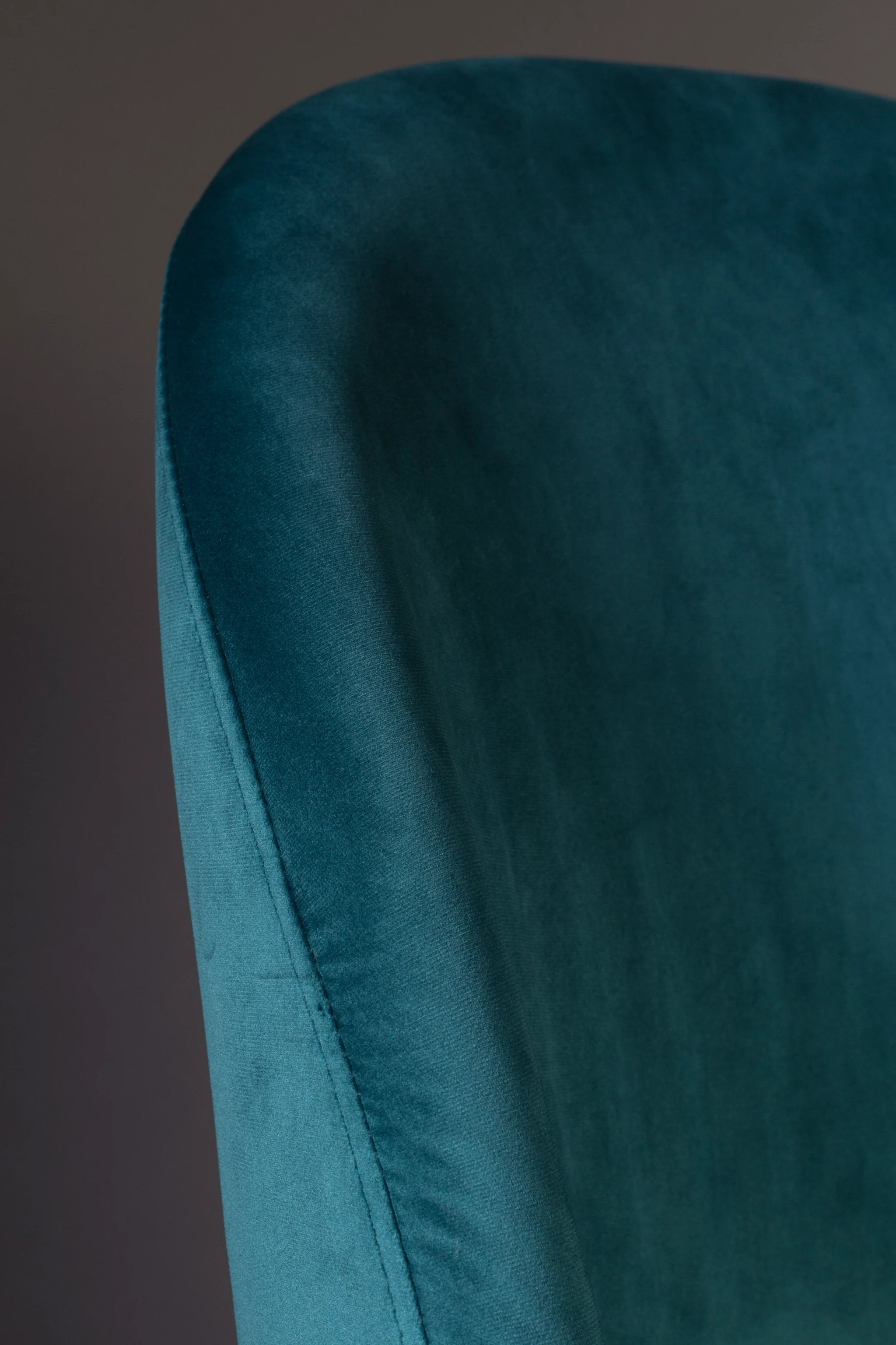 Eetkamerstoel Barbara Petrol by Dutchbone