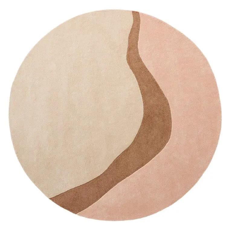 Organix 620 Lichtroze 200Ø by Brinker Carpets