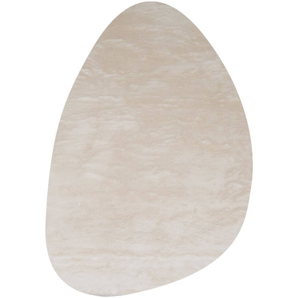 Vloerkleed Morbido Beige - Kiezelvormig 200 x 280 cm