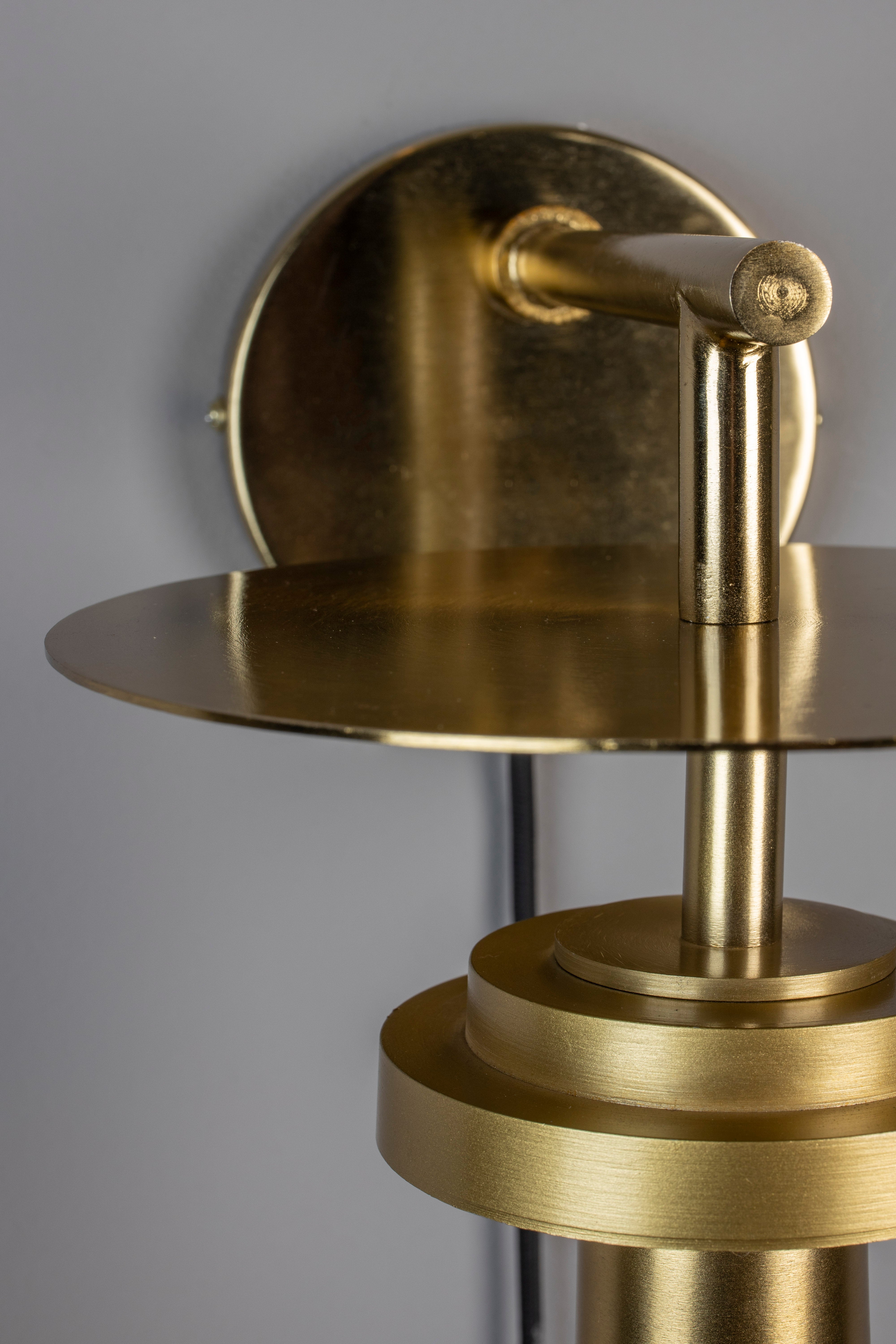 Wandlamp Aden Brass by Dutchbone