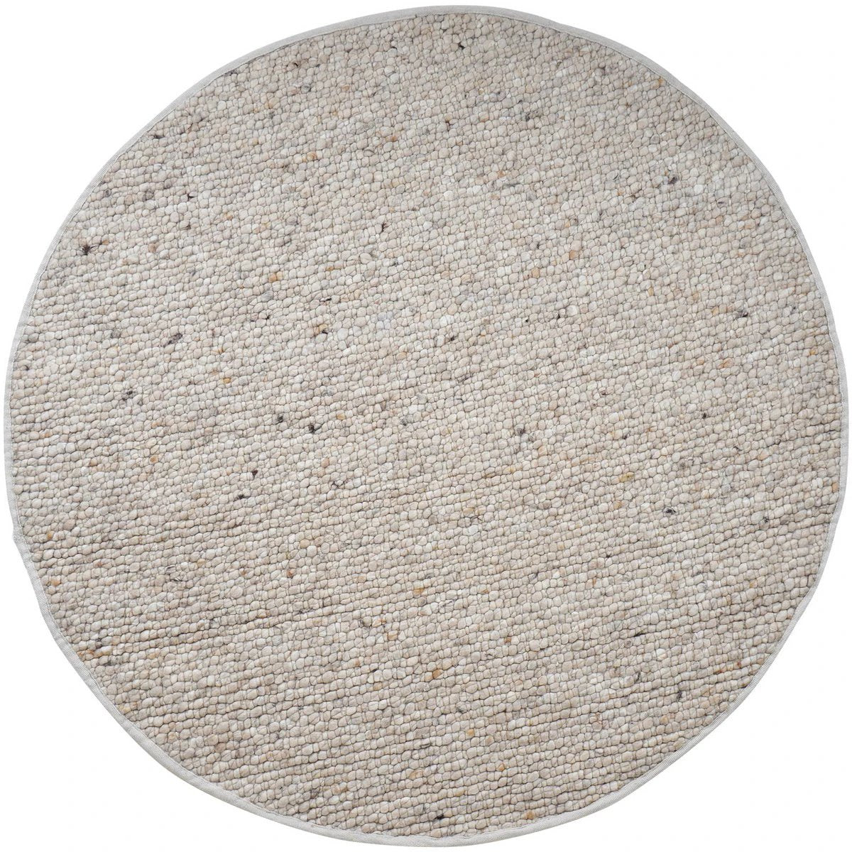 Vloerkleed Steve Beige Rond ø200 cm by Veer Carpets
