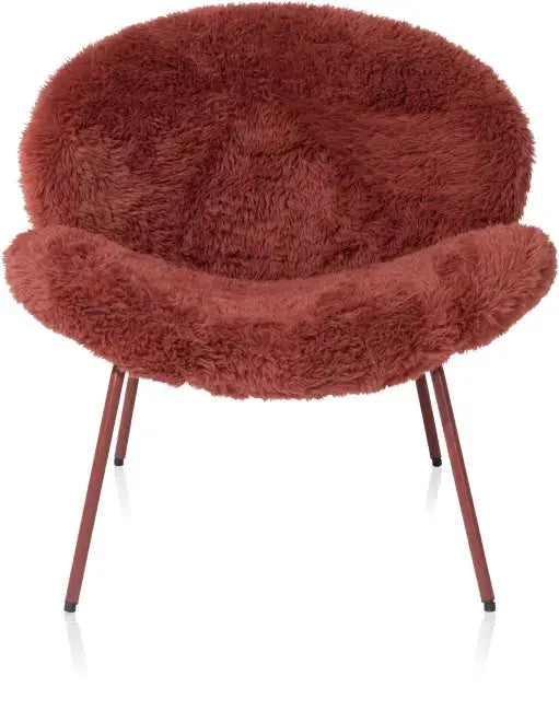 Fauteuil Freddy bordeaux by Coco Maison