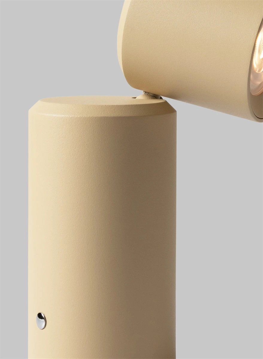 Wandlamp/Tafellamp Milan oplaadbaar, beige by it's about RoMi