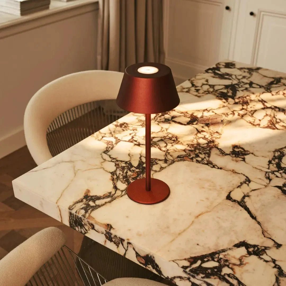 Tafellamp oplaadbaar Milou Bronze by Tavellio - Amsterdam