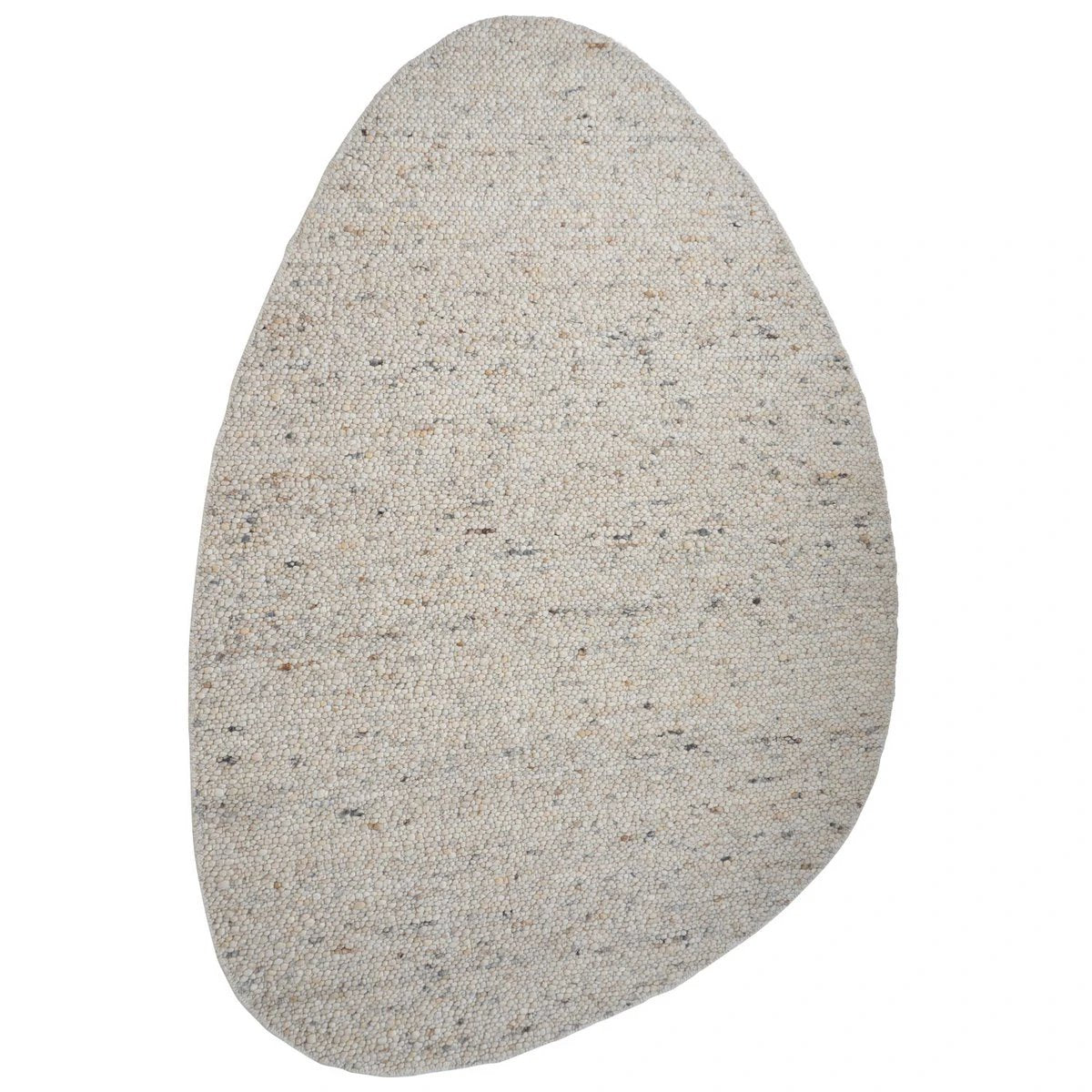 Vloerkleed Stone Beige - Kiezelvormig 160 x 230 cm by Veer Carpets