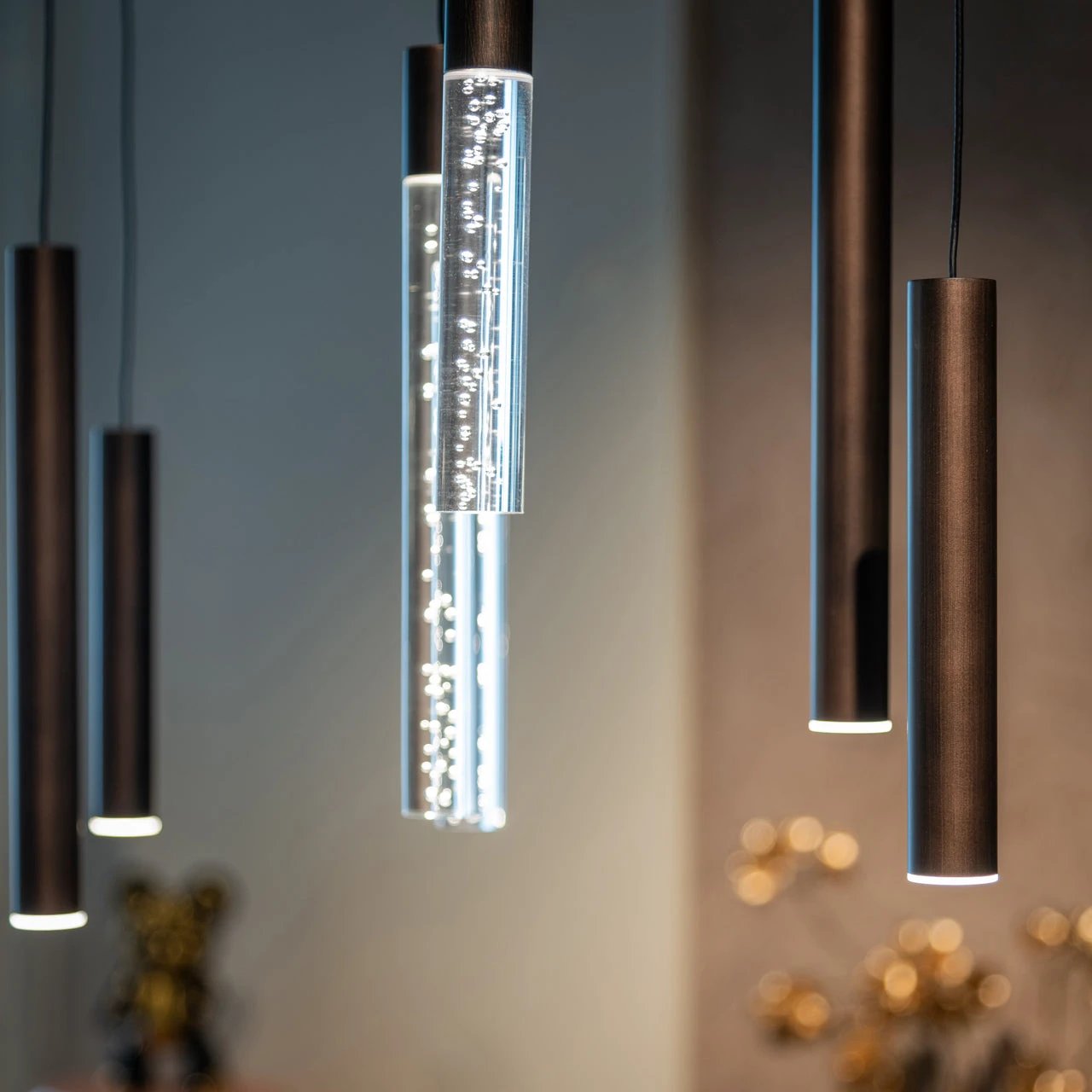 Hanglamp Oxley brons groot by Richmond Interiors