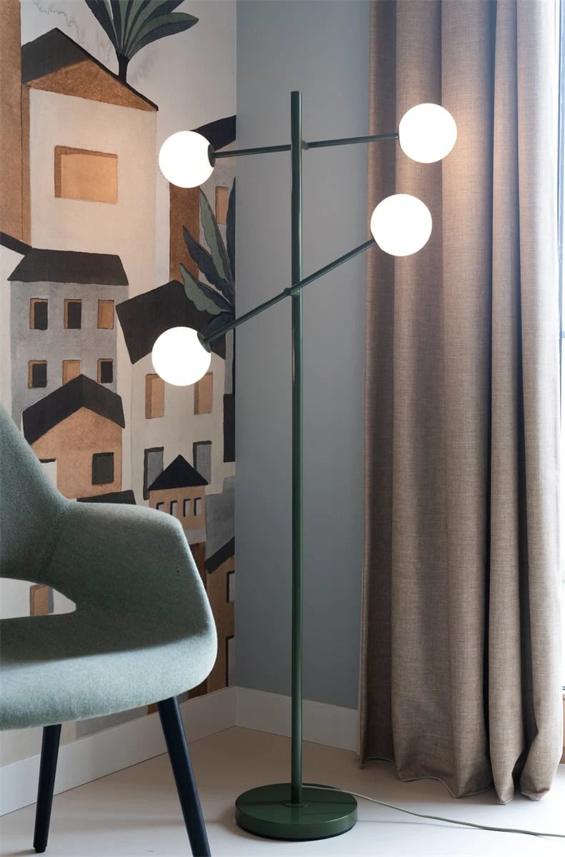 Vloerlamp Copenhagen, groen by it's about RoMi