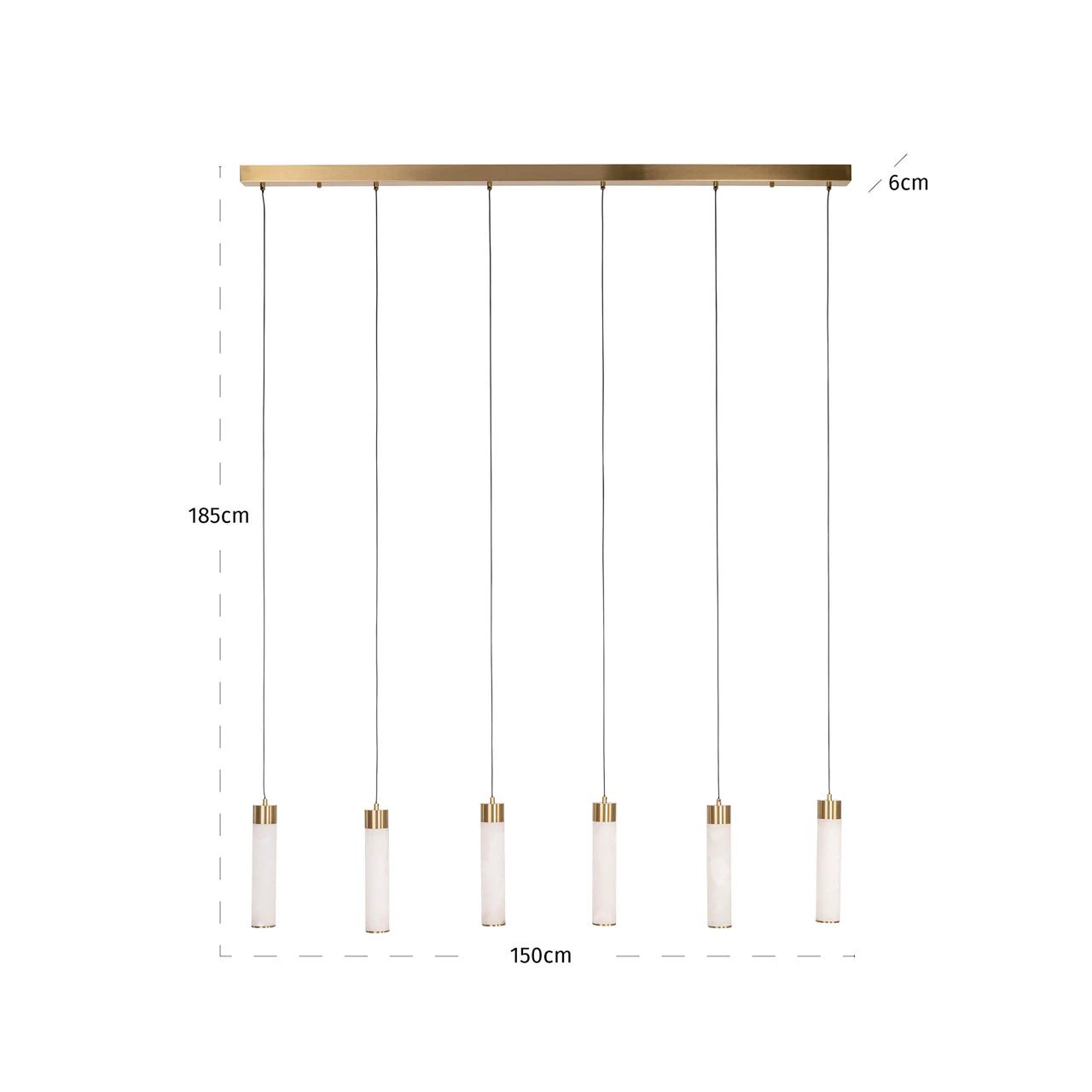 Hanglamp Elaris wit by Richmond Interiors