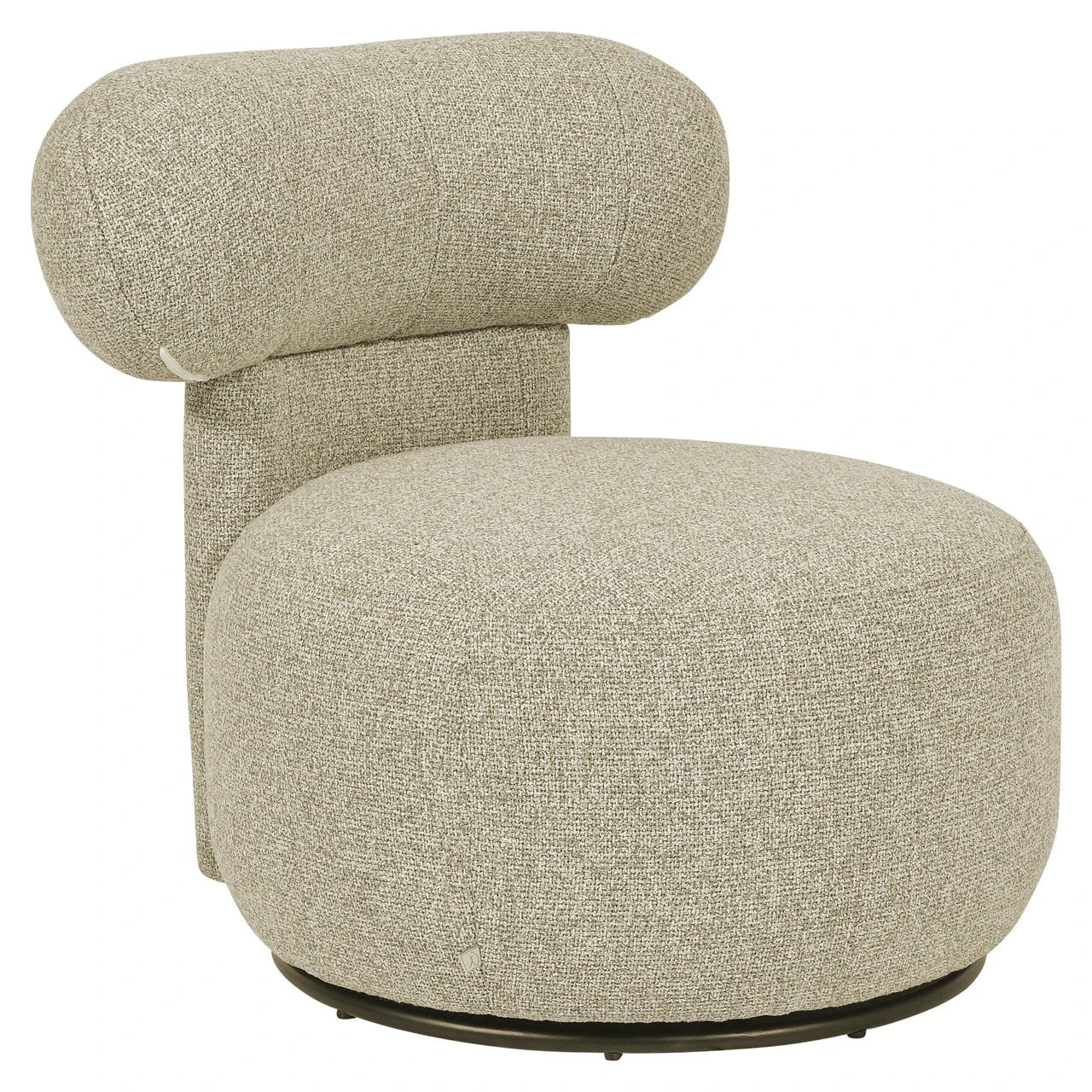 Loungestoel Kaya cayennebruin draaibaar by Richmond Interiors