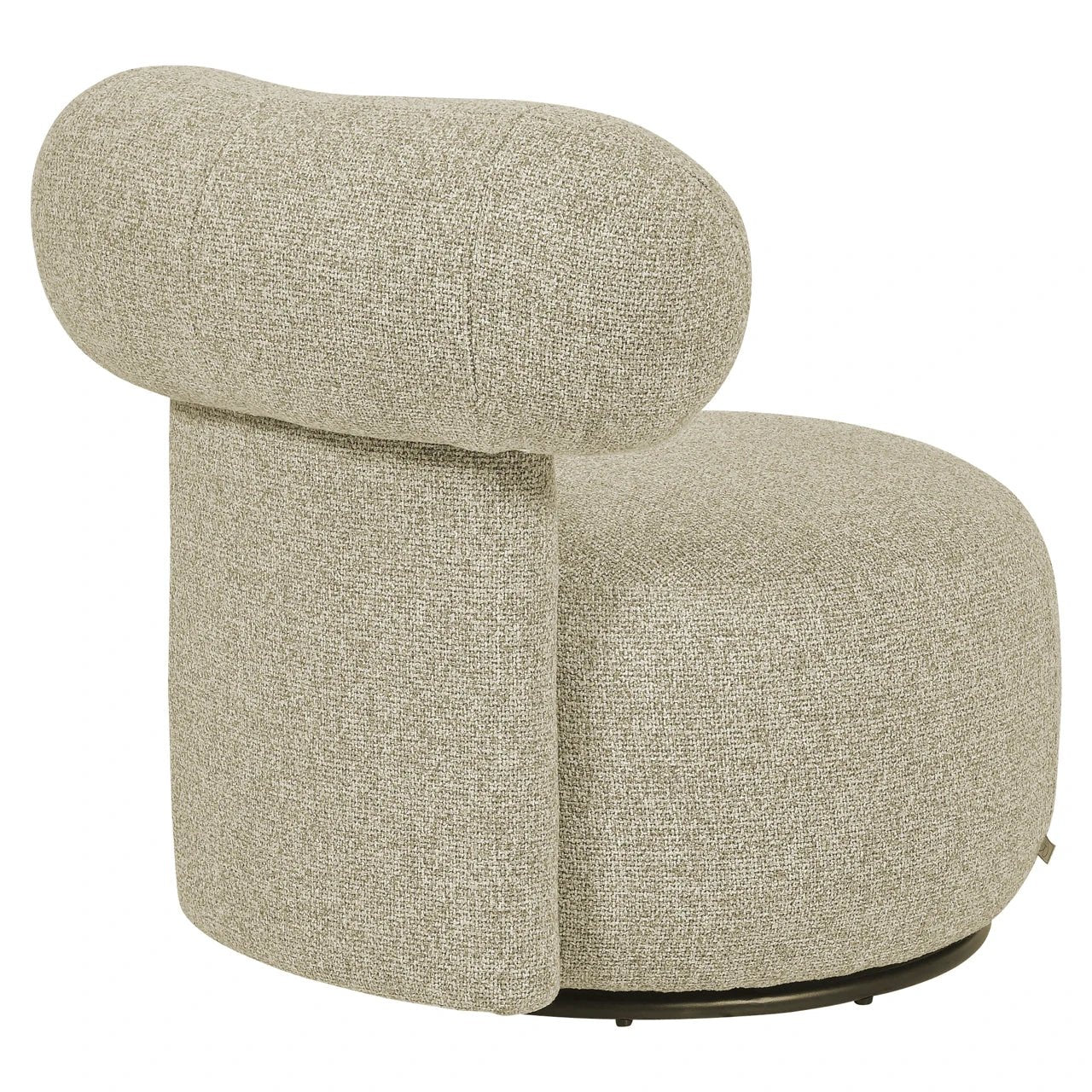 Loungestoel Kaya cayennebruin draaibaar by Richmond Interiors