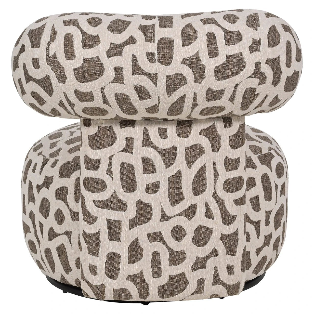 Loungestoel Kaya gevlochten bruin by Richmond Interiors