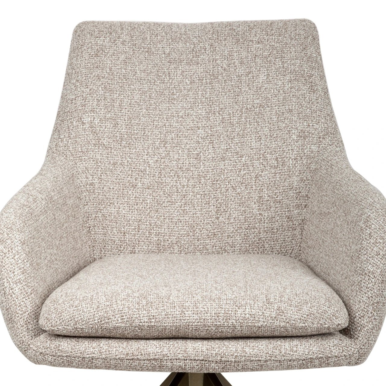 Eetkamerstoel Lisonne cayennebruin draaibaar vlamvertragend by Richmond Interiors
