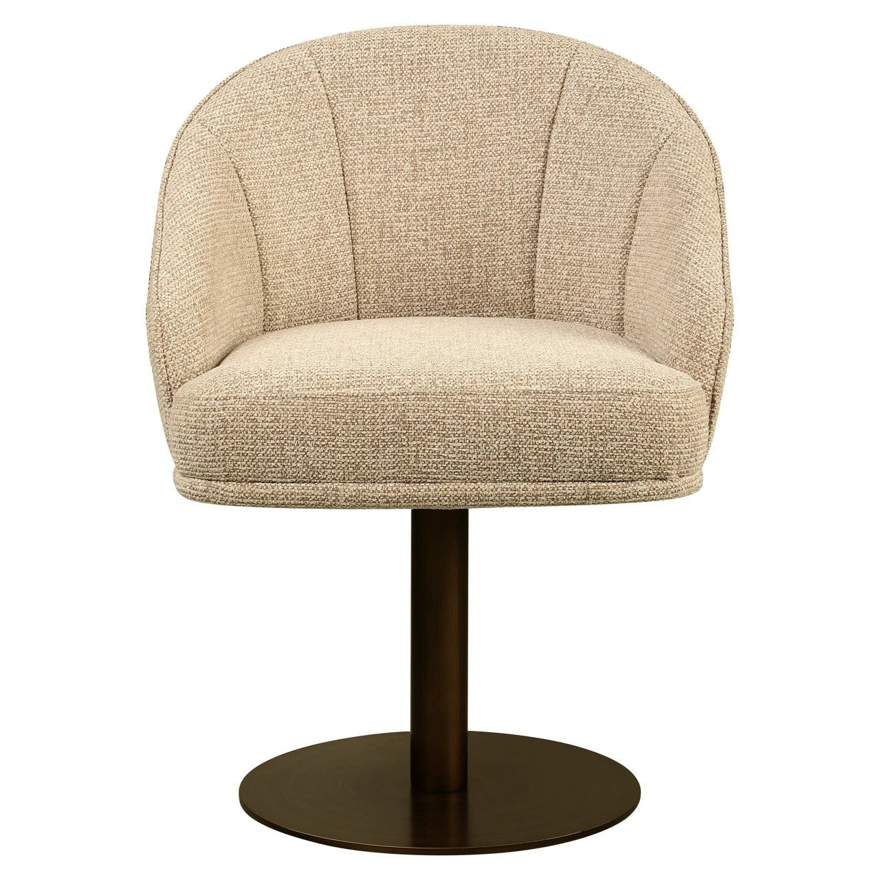 Eetkamerstoel Beverly naturel chique draaibaar by Richmond Interiors