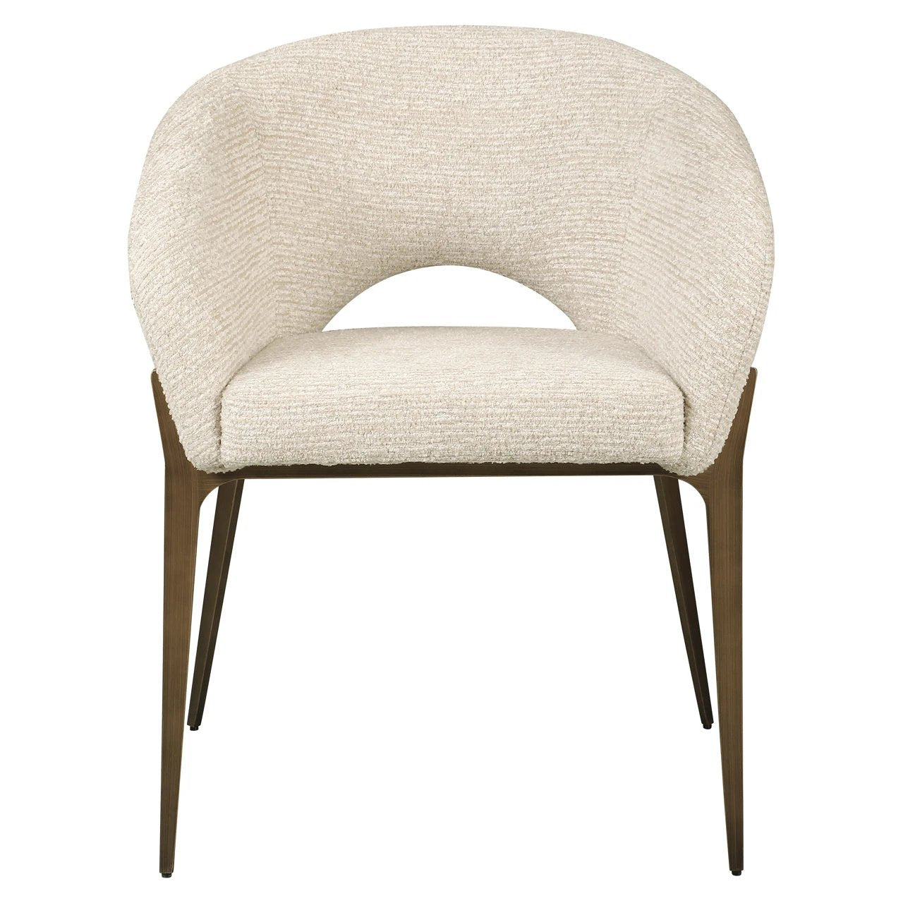 Eetkamerstoel Kenzi naturel lineair vlamvertragend by Richmond Interiors