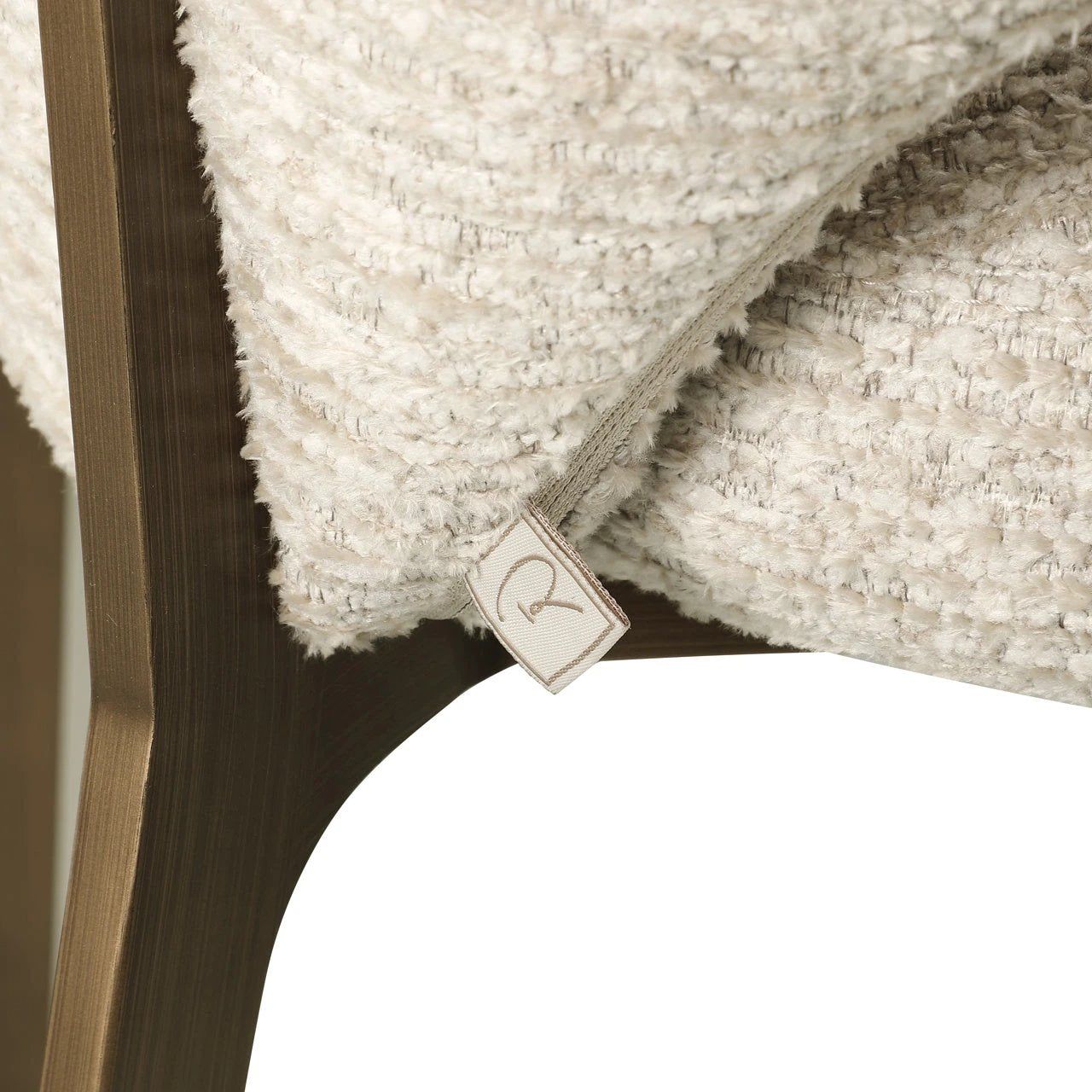 Eetkamerstoel Kenzi naturel lineair vlamvertragend by Richmond Interiors