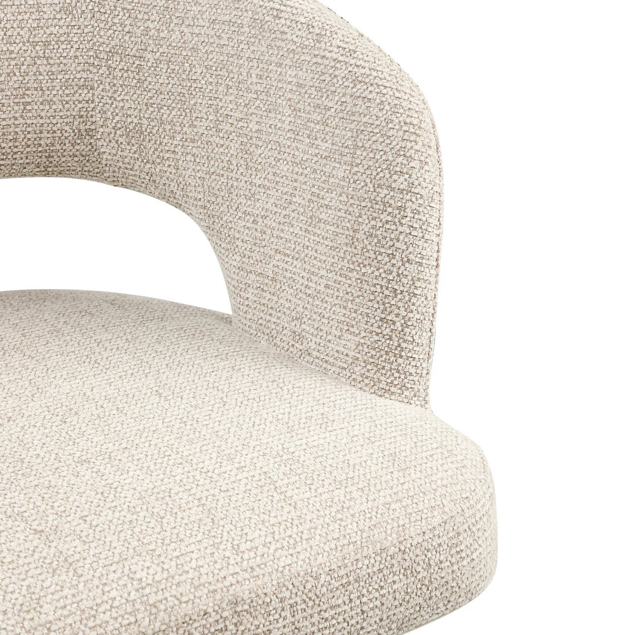 Eetkamerstoel Blanca naturel chique brandvertragend by Richmond Interiors