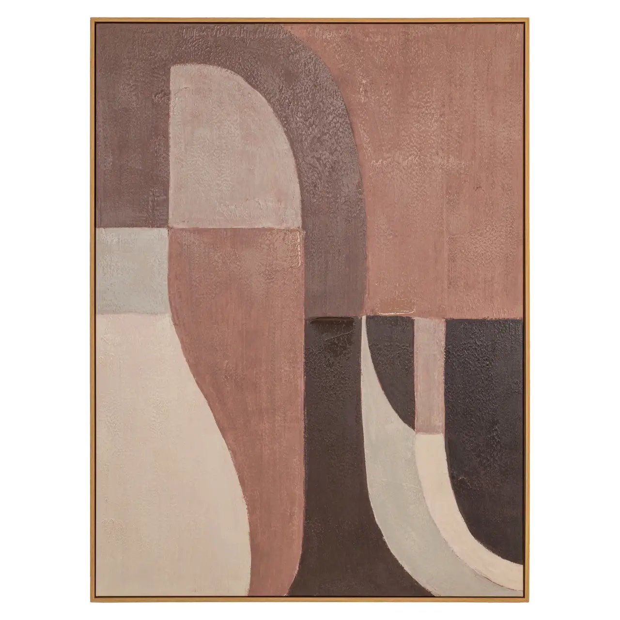 Wanddecoratie Tatu links bruin by Richmond Interiors