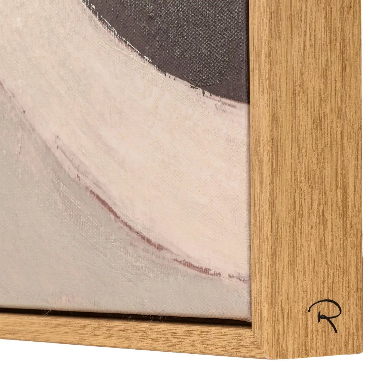 Wanddecoratie Tatu links bruin by Richmond Interiors