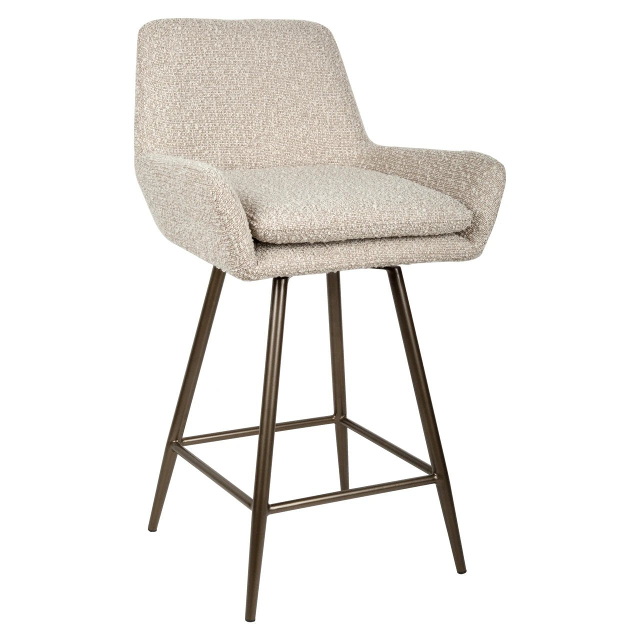 Counterstoel Linsey draaibaar Natural Chunky - set van 2 by Richmond Interiors