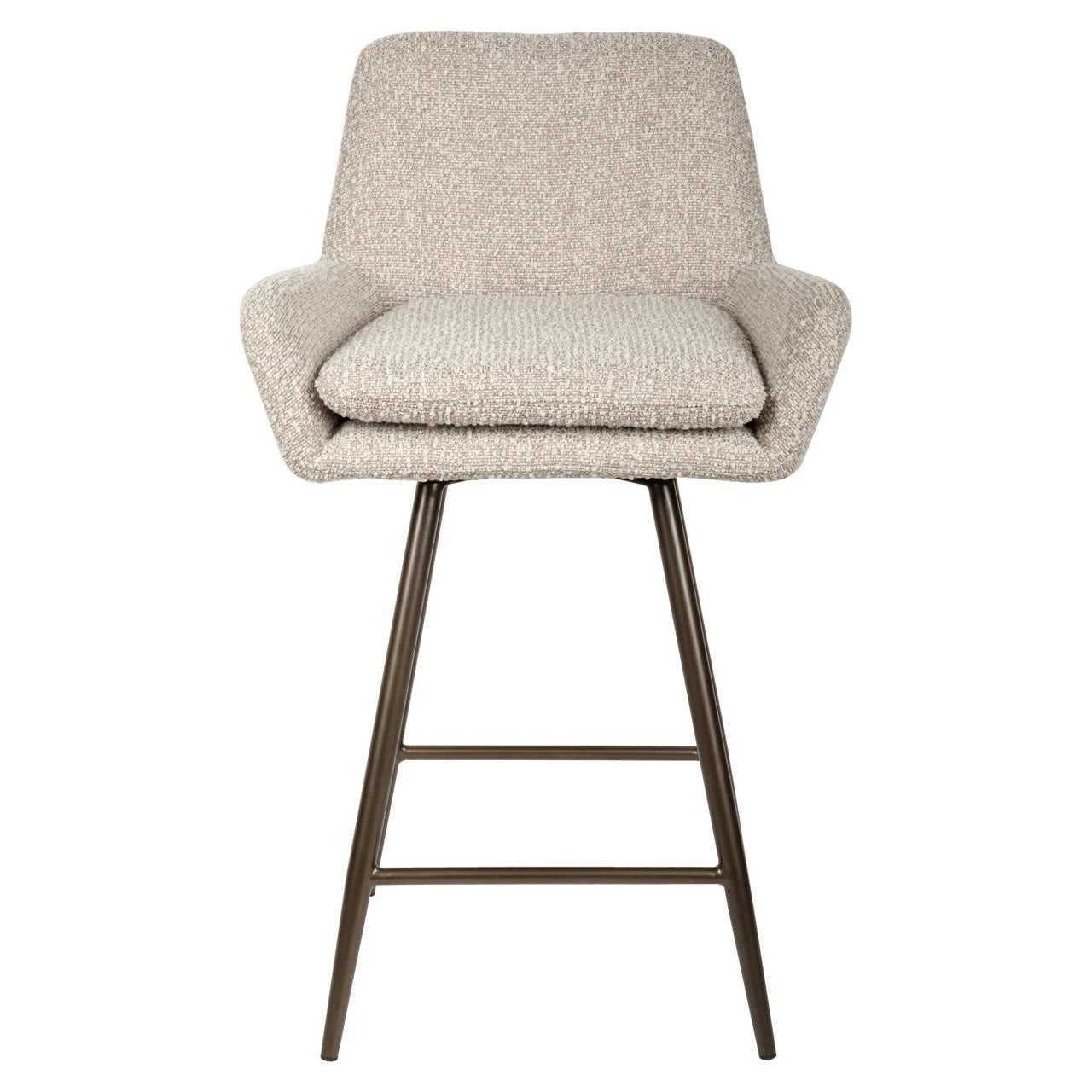 Counterstoel Linsey draaibaar Natural Chunky - set van 2 by Richmond Interiors
