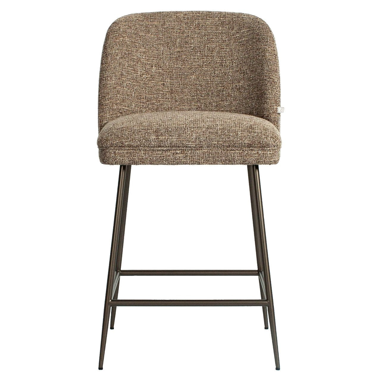 Counterstoel Pullitzer bruine tweed by Richmond Interiors