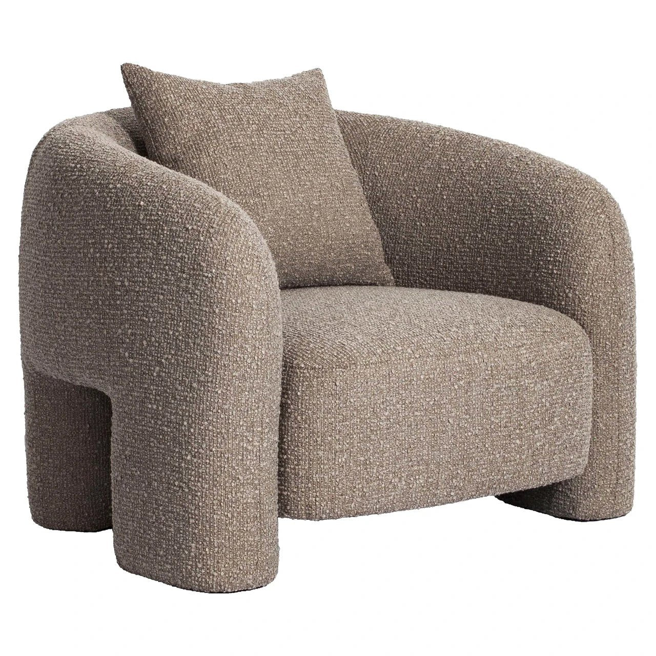 Loungestoel Tuscany mocca chunky by Richmond Interiors