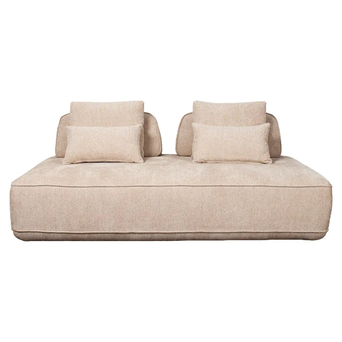 Bank Tudor naturel Boldweave 2,5-zits verstelbare rugleuning by Richmond Interiors
