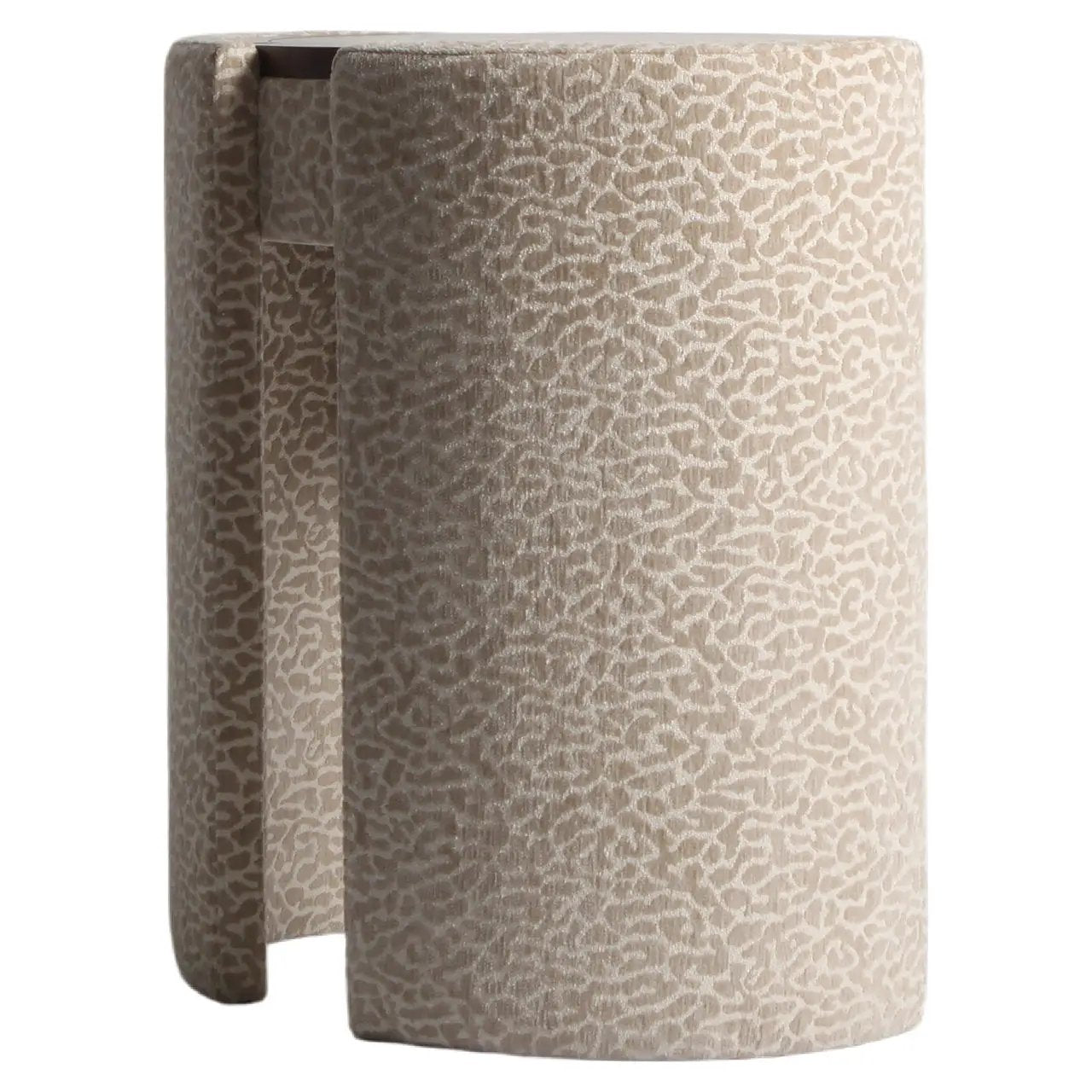 Kaptafel Roxenne beige met luipaardprint by Richmond Interiors