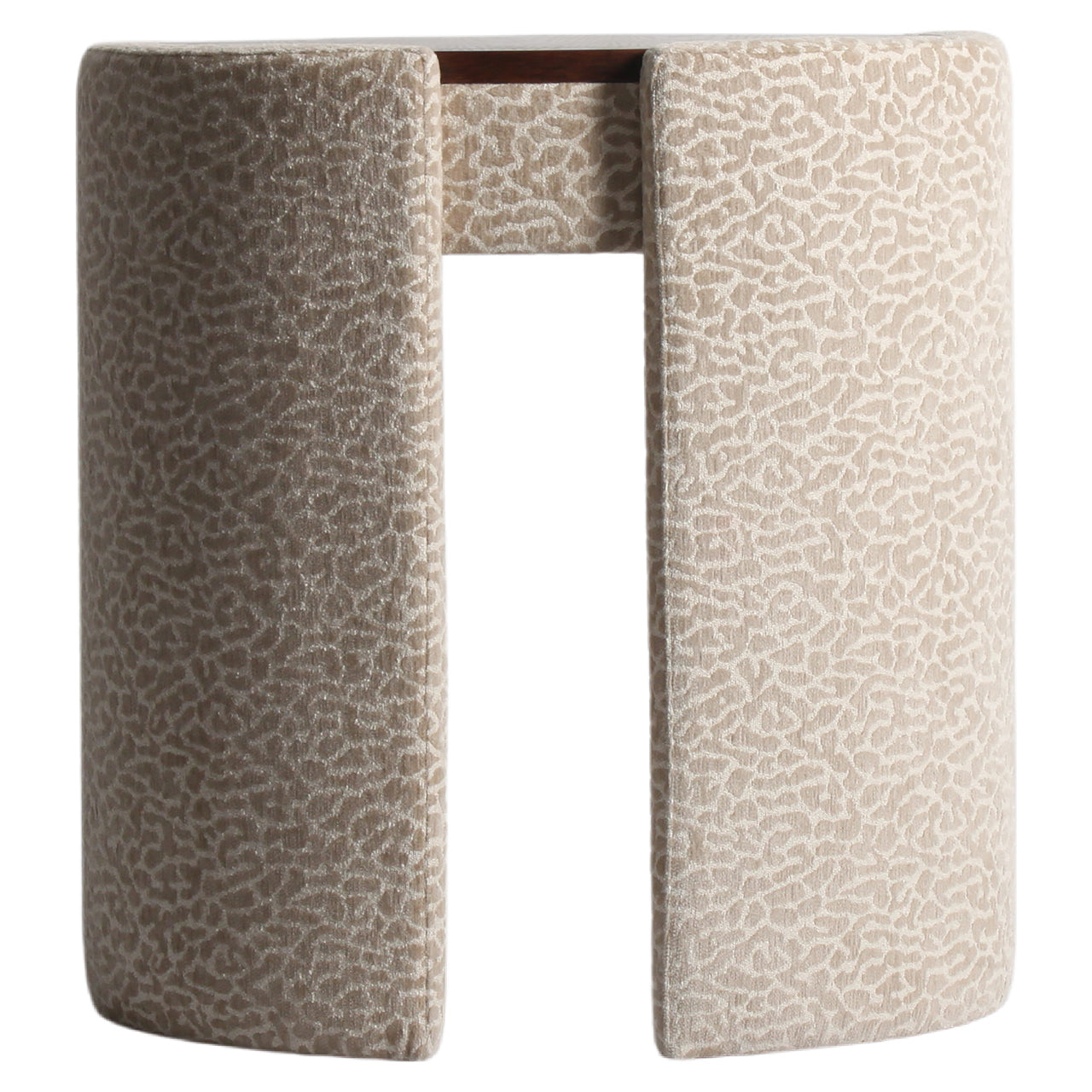 Kaptafel Roxenne beige met luipaardprint by Richmond Interiors