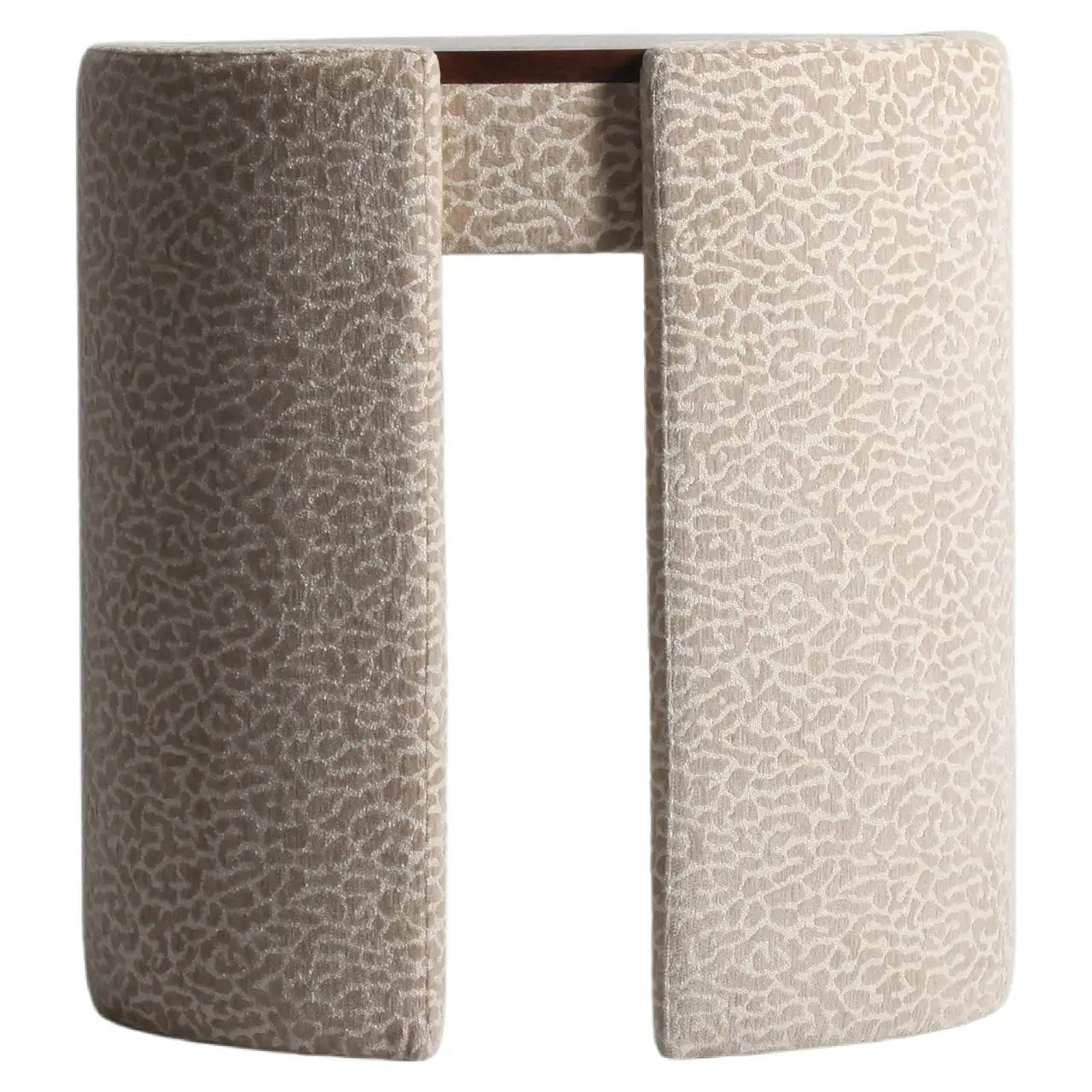 Kaptafel Roxenne beige met luipaardprint by Richmond Interiors