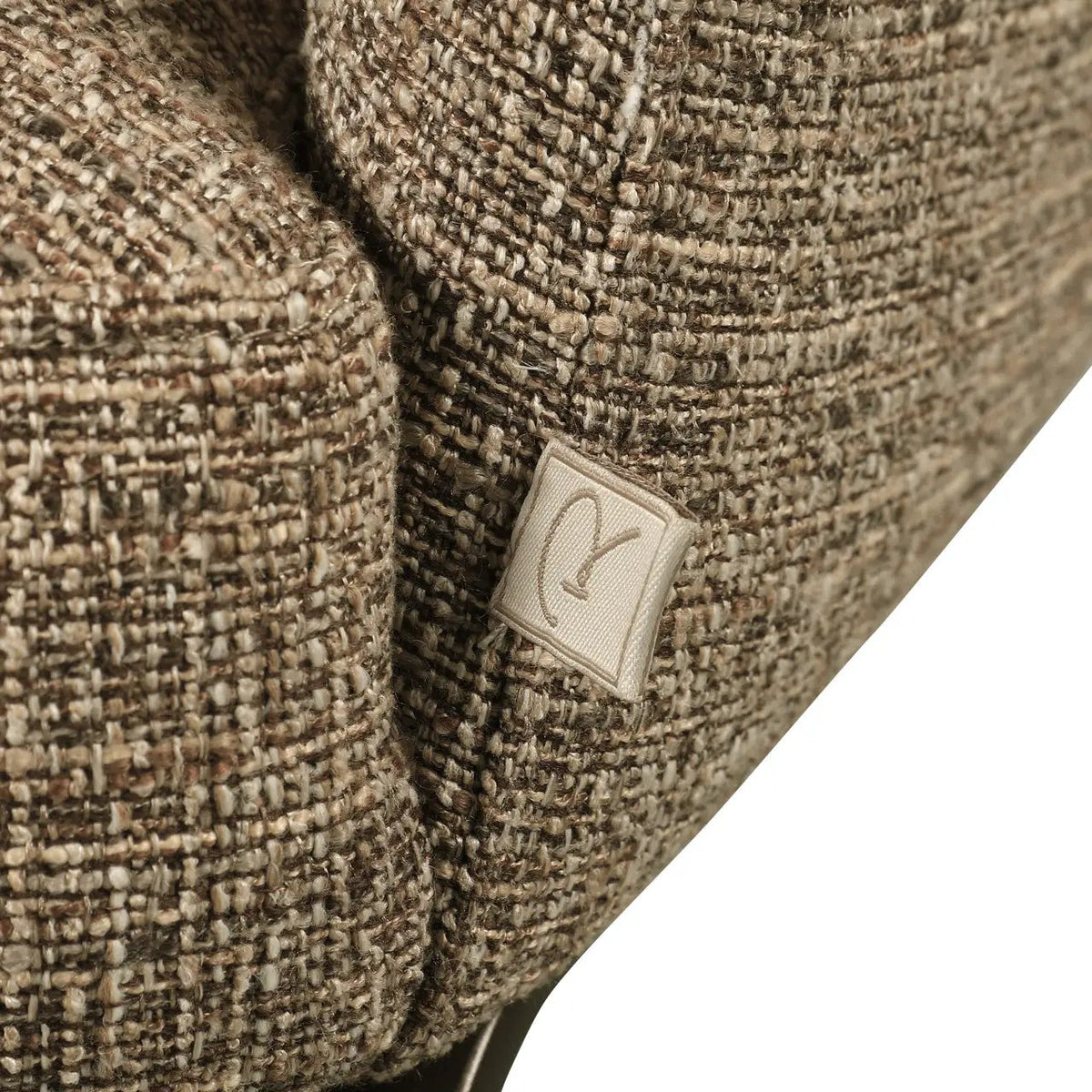 Eetkamerstoel Hadley bruine tweed vlamvertragend by Richmond Interiors