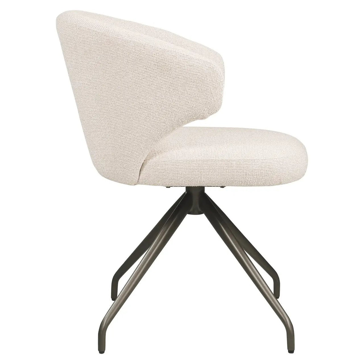 Eetkamerstoel Milly biscotti draaibaar by Richmond Interiors