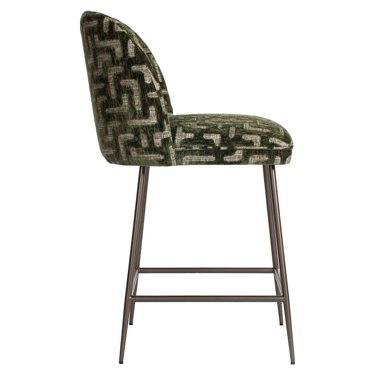 Counterstoel Pullitzer mos labyrint by Richmond Interiors
