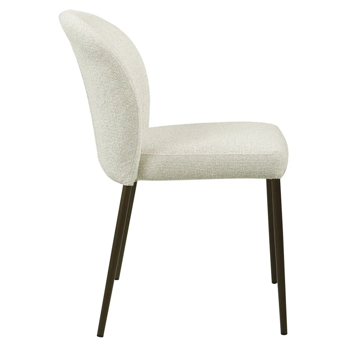 Eetkamerstoel Stacker biscotti vlamvertragend (Set van 2) by Richmond Interiors