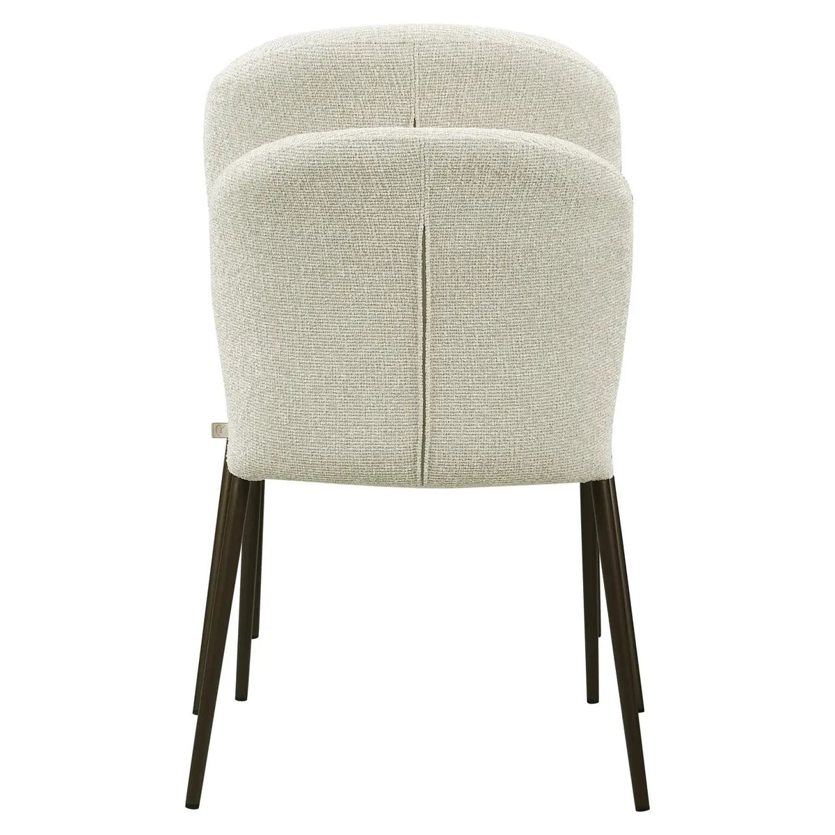 Eetkamerstoel Stacker biscotti vlamvertragend (Set van 2) by Richmond Interiors