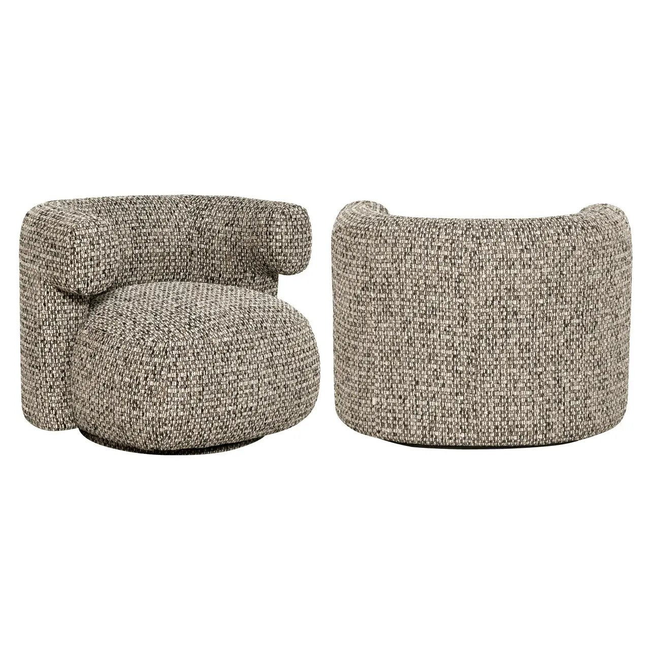 Loungestoel Talley Cobblestone draaibaar by Richmond Interiors