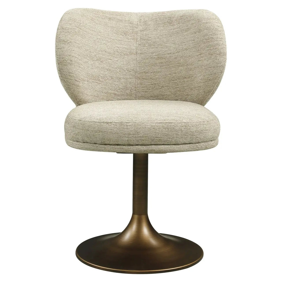 Eetkamerstoel Amely naturel softweave draaibaar by Richmond Interiors