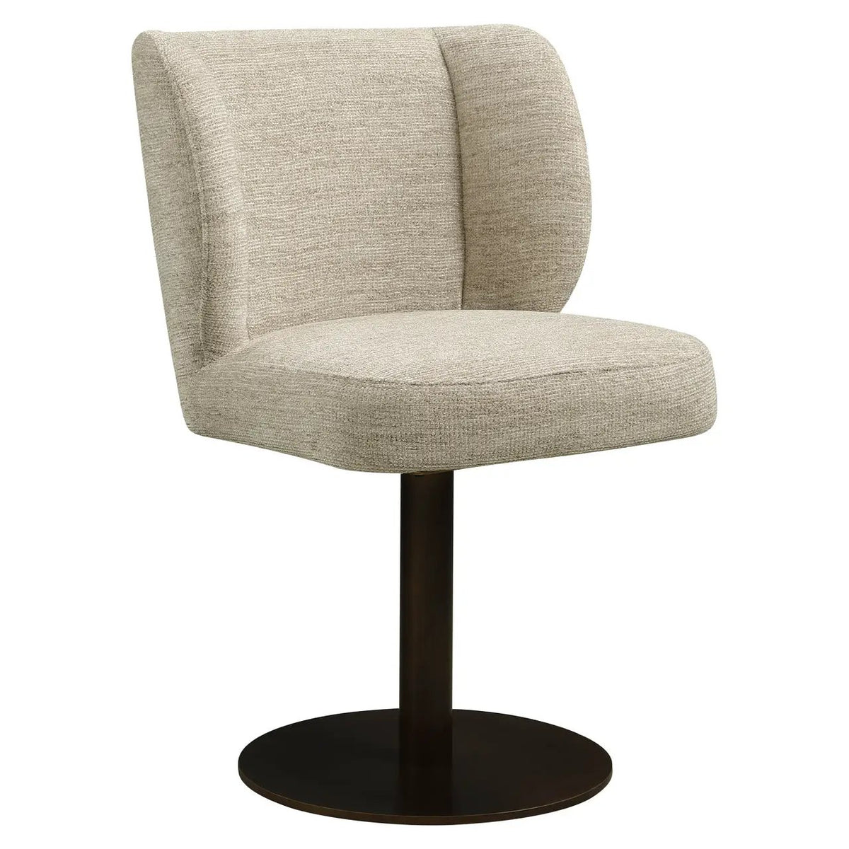 Eetkamerstoel Fiona naturel softweave draaibaar by Richmond Interiors