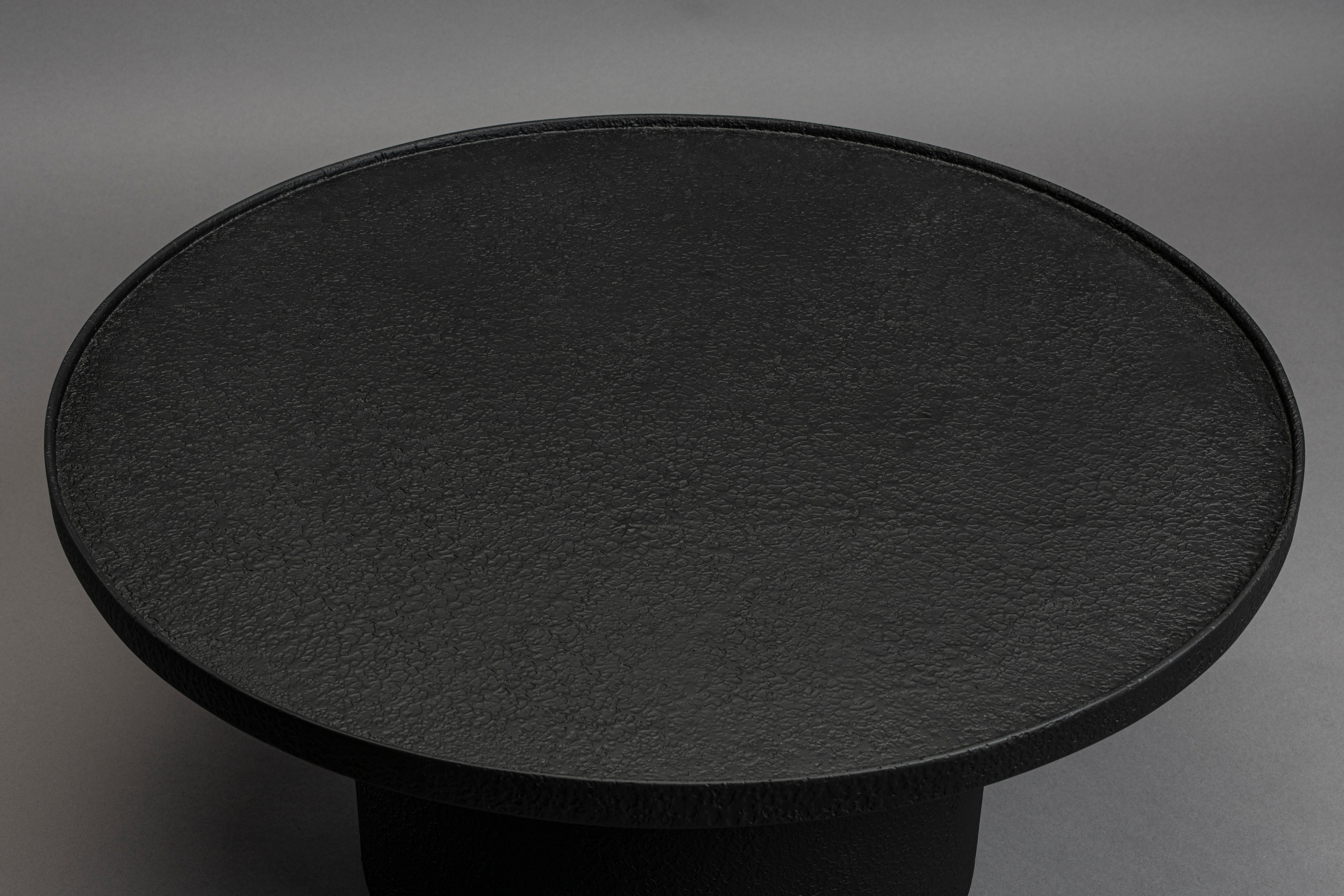 Coffee Table Winston Round Black