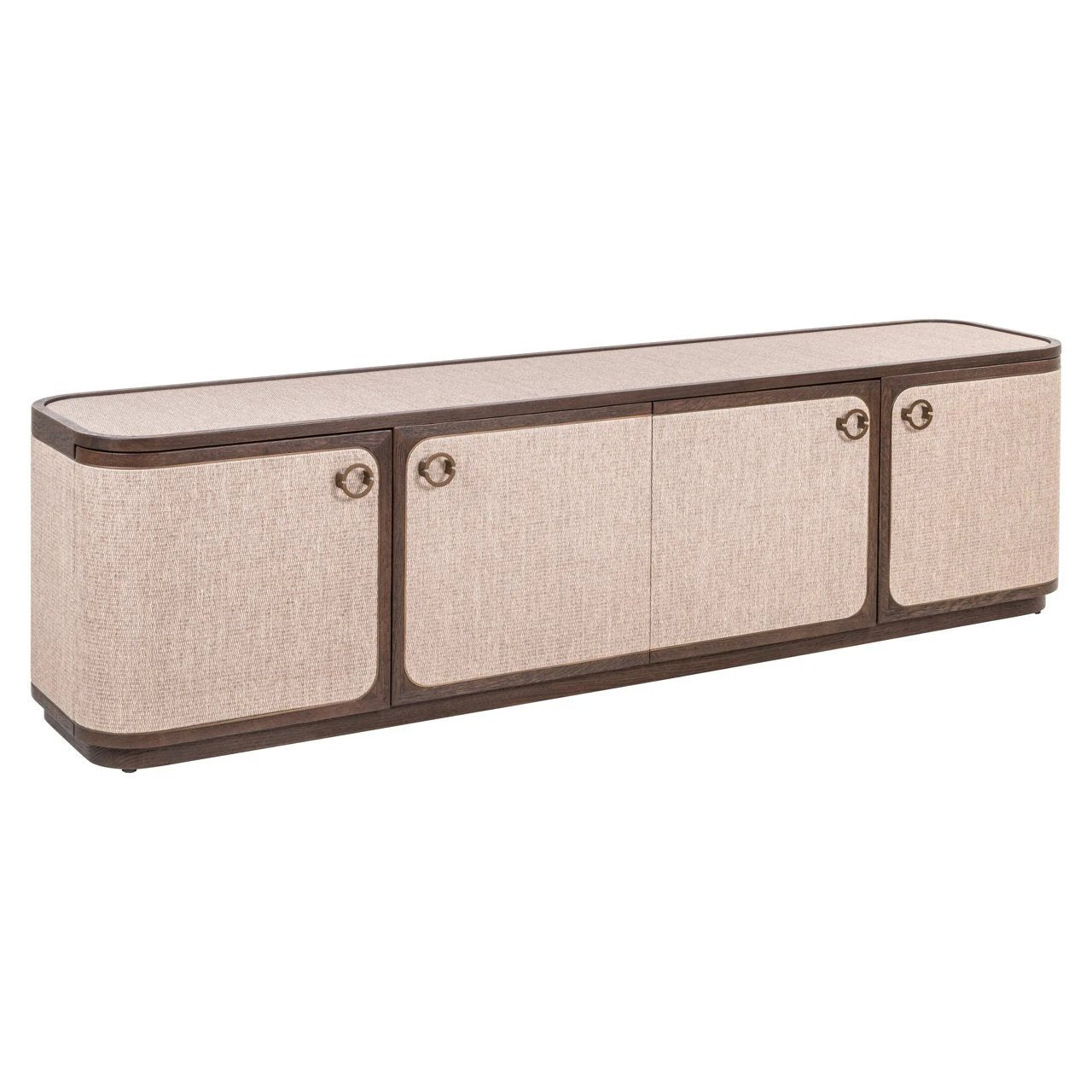 TV-meubel Willox bruin 4-deurs by Richmond Interiors