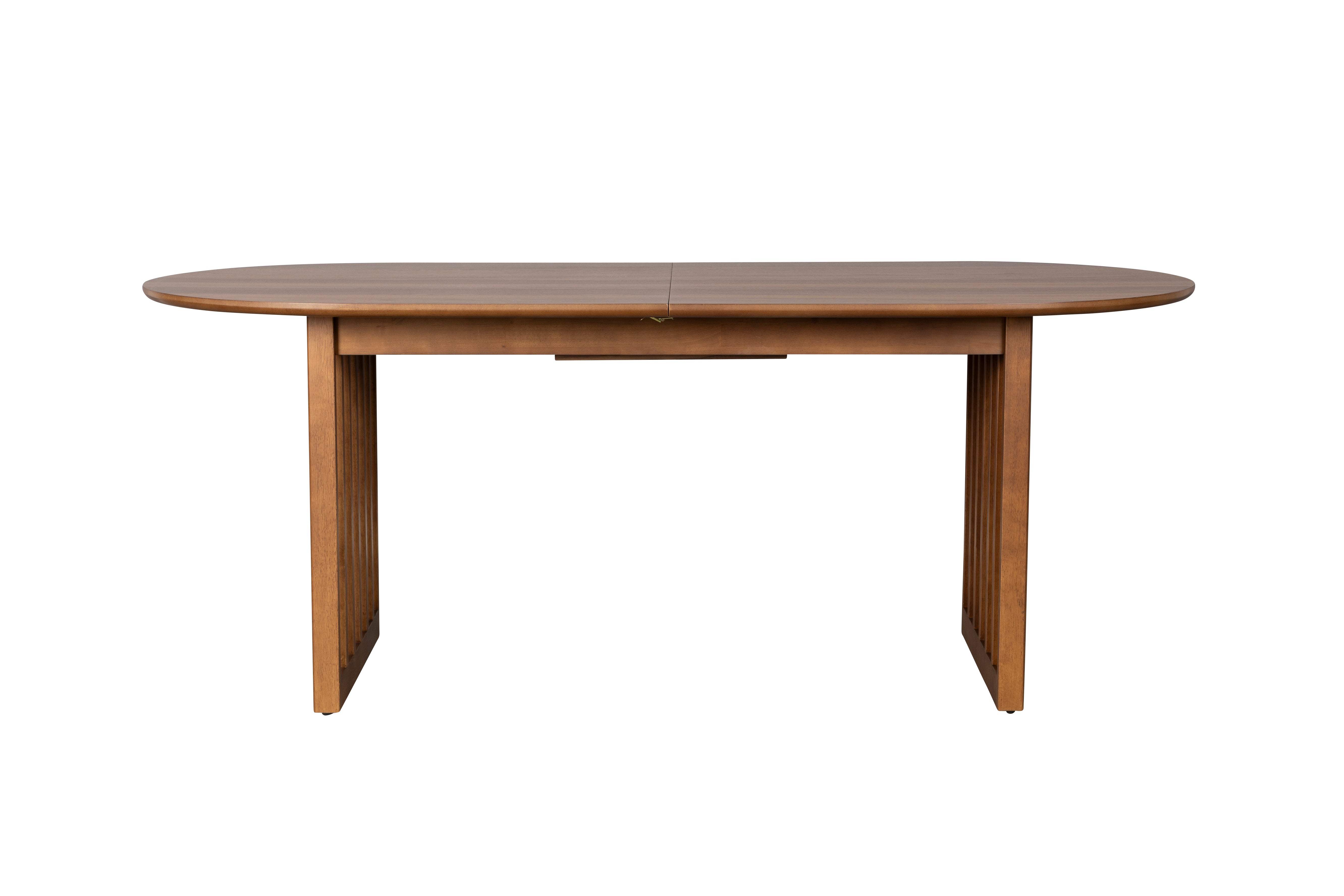 Eetafel Barlet 200/240x90 Walnut by Dutchbone